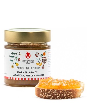 Orange, Honey and Manna marmelade 230g