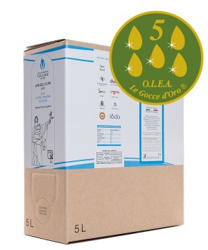 Tin of Extra Virgin Olive Oil Angelicum Lux 5L 