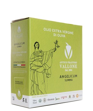 Tin of Extra Virgin Olive Oil Angelicum Summa 5L 