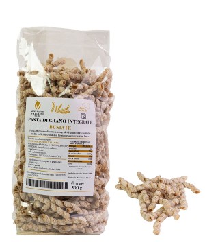 Busiate Giustalisa of Sicilian whole durum wheat 500g