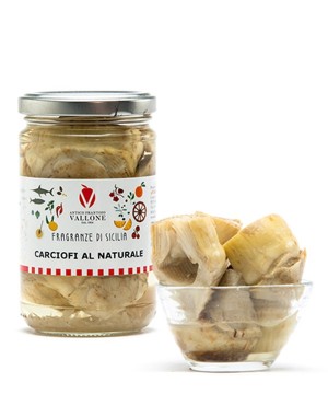 Natural artichokes 280g