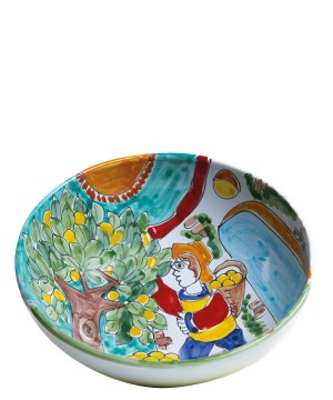 "Bowl" of handcrafted ceramic
