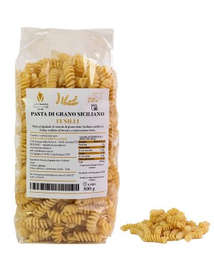 Fusilli Giustalisa of Sicilian whole durum wheat 500g