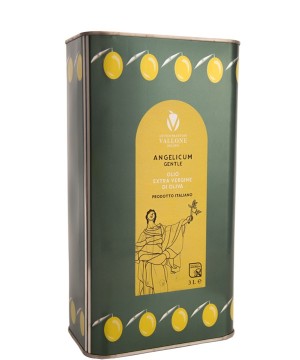 Tin of Extra Virgin Olive Oil Angelicum Gentle 3L 