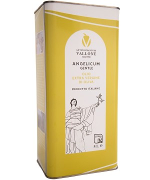 Tin of Extra Virgin Olive Oil Angelicum Gentle 5L **New Costumer Offer**