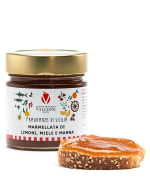 Lemon, Honey and Manna marmelade 230g