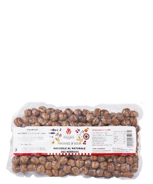 Natural hazelnuts 250g