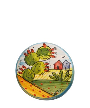 Tondino "Sicilian Carretto" 