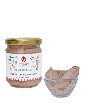Natural Mediterranean Alletterato Tuna fillets 200g